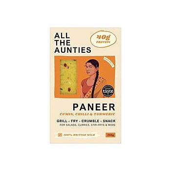 All The Aunties - Cumin Chilli Turmeric Paneer (200g)