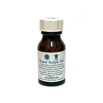 Ainsworths - Hepar Sulph 30C Homoeopathic (120 tablet)