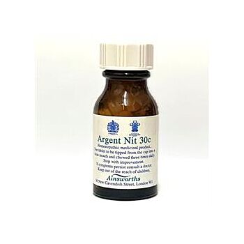 Ainsworths - Argent Nit 30C Homoeopathic (120 tablet)