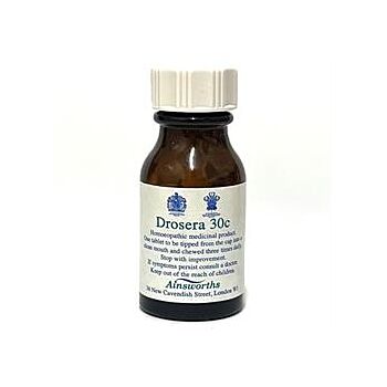 Ainsworths - Drosera 30C Homoeopathic Rem (120 tablet)