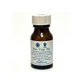 Ainsworths - Nux Vomica 30C Homoeopathic (120 tablet)