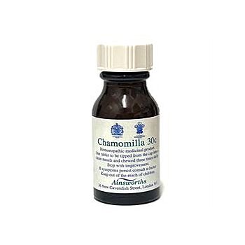 Ainsworths - Chamomilla 30C Homoeopathic (120 tablet)