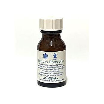 Ainsworths - Ferrum Phos 30C Homoeopathic (120 tablet)