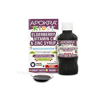 Apokra - APOKRA Kids Elderberry Syrup (150ml)