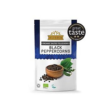 AUSHA - Organic Black Peppercorns Salt (100g)