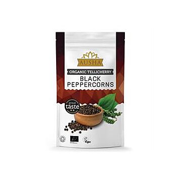 AUSHA - Organic Black Peppercorns 100g (100g)