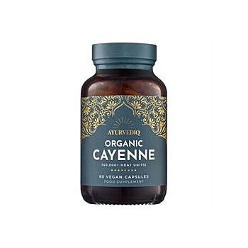 Ayurvediq Wellness - Organic Cayenne Pepper (60 capsule)