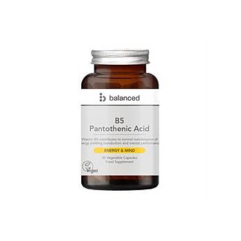 Balanced - B5 Pantothenic Acid (30 capsule)