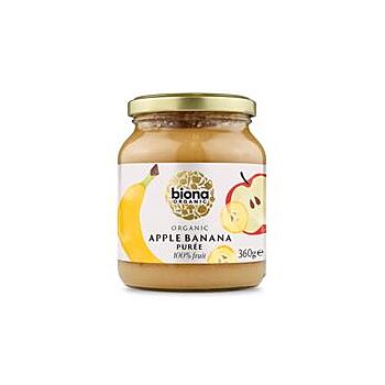 Biona - Org Apple & Banana Puree (360g)