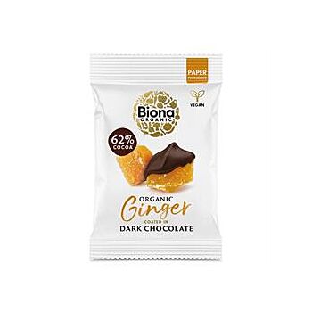 Biona - Organic Dark Choc Ginger (60g)