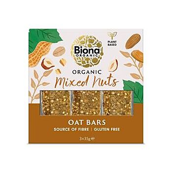 Biona - Org Mixed Nut Bars (3 x 35g)