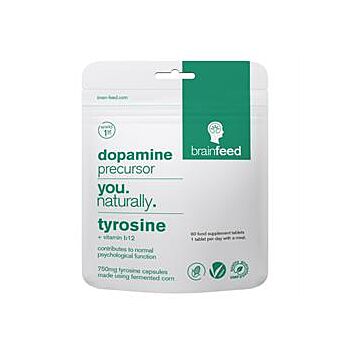 Brain Feed - Dopamine Precursor - Tyrosine (60 capsule)