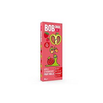 Bob Snail - Fruit Rolls Apple-Strawberry (30g)