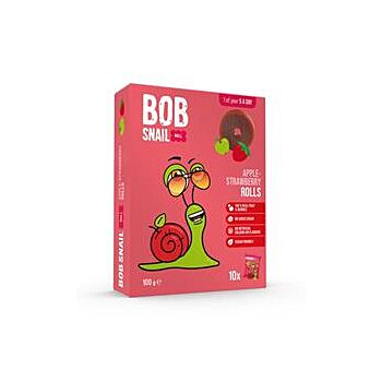 Bob Snail - FREE Apple-Strawb Fruit Rolls (100g)