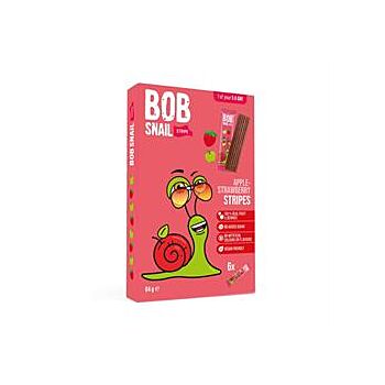 Bob Snail - Fruit Stripes Apple-Strawberry (84g)