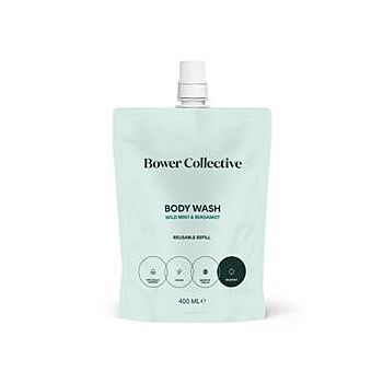 Bower Collective - Wild Mint & B Body Wash R (400ml)