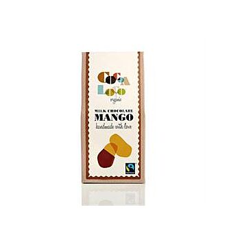 Cocoa Loco - Org Milk Chocolate Mango (100g)