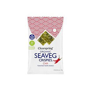 Clearspring - OG Seaveg Crispies - Chilli (4g)