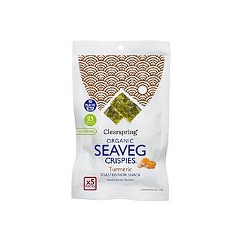 Clearspring - Turmeri Seaveg Crispies Multip (20g)