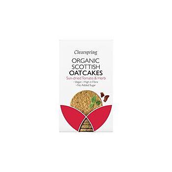 Clearspring - Org Oatcakes Tomato & Herb (200g)