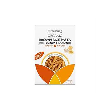 Clearspring - ORG GF Brn Rice Pasta w/Quinoa (250g)