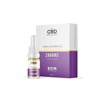 CBD by British Cannabis - Canabidol CBD Oil Drops 2000mg (1 box)