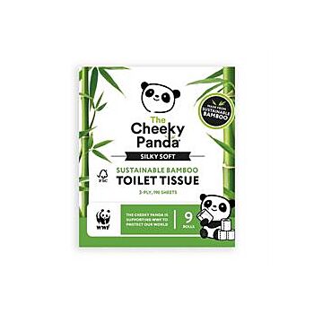 Cheeky Panda - Silky Soft Bamboo Toilet Roll (9pack)