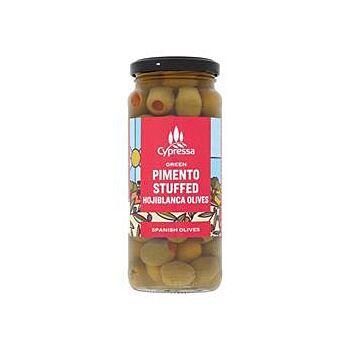 Cypressa - Pimento Stuffed Green Olives (340g)