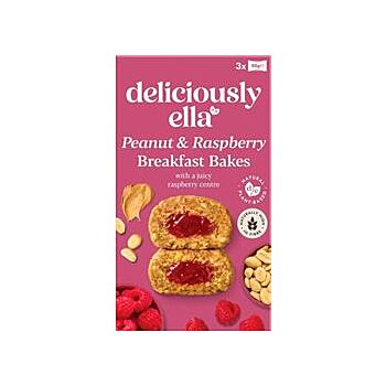 Deliciously Ella - Breakfast Bakes Peanut & Raspb (50g x 3pack)