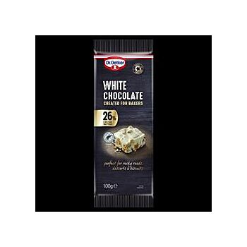 Dr Oetker - White Chocolate Bar 26% (100g)