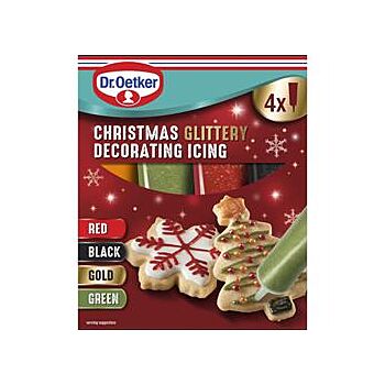 Dr Oetker - Glittery Xmas Decorating Icing (76g)