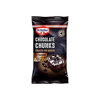 Dr Oetker - Chocolate Chunks Extra Dark (100g)