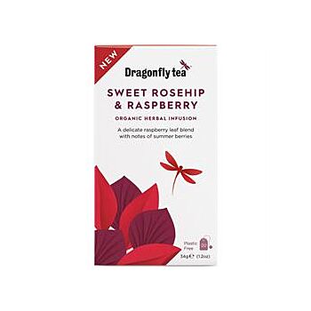 Dragonfly Tea - Sweet Rosehip & Raspberry Tea (20bag)