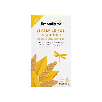 Dragonfly Tea - Lively Lemon & Ginger (20bag)