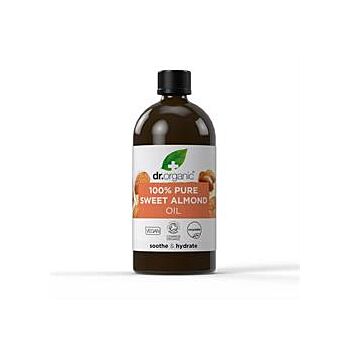 Dr Organic - Sweet Alomond Pure Oil (100ml)