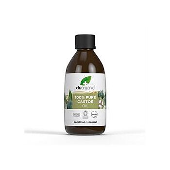 Dr Organic - Castor Pure Oil (250ml)