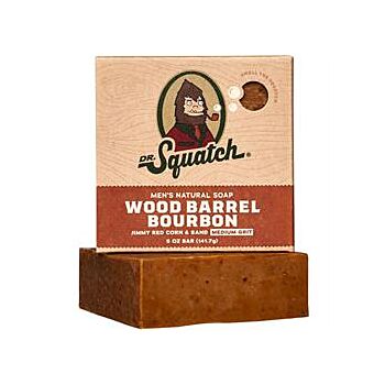 Dr Squatch - Bar soap Wood Barrel Bourbon (142g box)