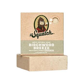 Dr Squatch - Bar soap Wood Birchwood Breeze (142g box)