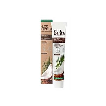 Ecodenta - Toothpaste organic anti-plaque (75ml)