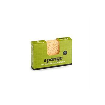Ecoliving - Compostable UK Sponge - Large (1unit)