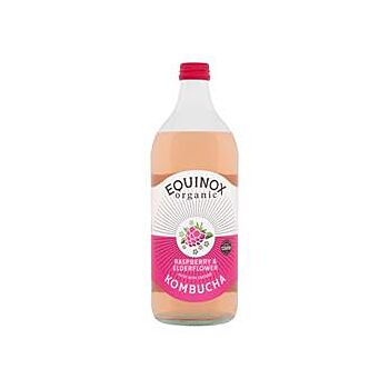 Equinox Kombucha - Raspberry & Elderflower Kom (750ml)