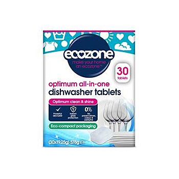 Ecozone - Optimum all-in-one dishwas tab (578g)