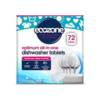 Ecozone - Optimum all-in-one dishwas tab (1386g)