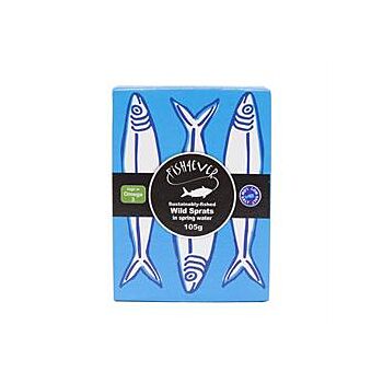 Fish4Ever - Sprats in Spring Water (105g)