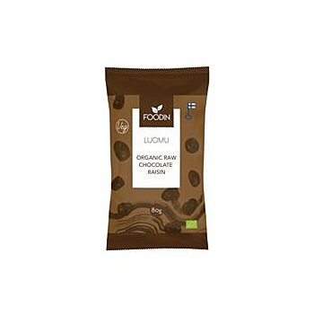 Foodin - Foodin Raw choc raisin (80g)