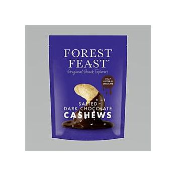 Forest Feast - Salted Dark Choc Cashews (120g)