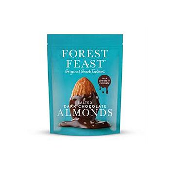 Forest Feast - Salted Dark Chocolate Almonds (120g)