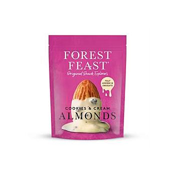 Forest Feast - Cookies & Cream Almonds (120g)