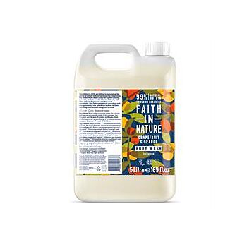 Faith in Nature - Grapefruit & Orange Body Wash (5l)