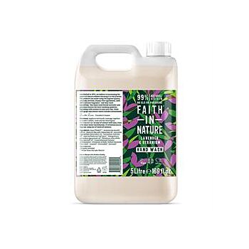 Faith in Nature - Lavender & Geranium Hand BULK (5l)